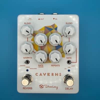 🦇 Keeley Caverns Reverb / Delay V2 2017 - Present - White image 7