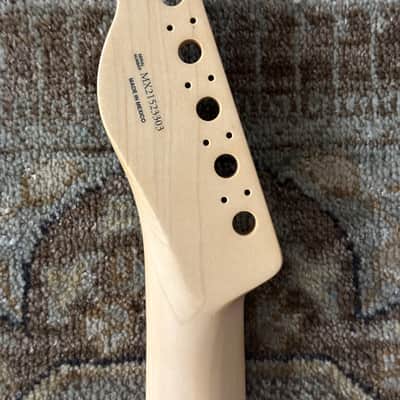 Fender Player Series Tele Neck w/ Block Inlays, 22 Medium Jumbo Frets, Pau Ferro image 9
