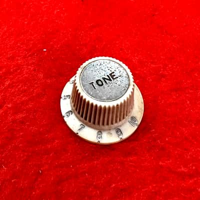 Hofner Tone knob 1960 Cream original vintage set screw Germany 500/2 500/1 ambassador Verithin image 1