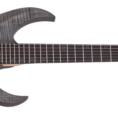 Schecter Sunset-6 Extreme Grey Ghost 2570 Guitar image 2
