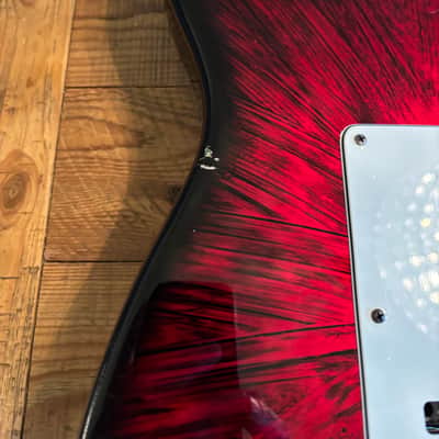 Fender Strat Plus Ultra Lace Sensors TBX Wilkinson Schallers 1991 - EXTREMELY RARE Firestorm Red image 7