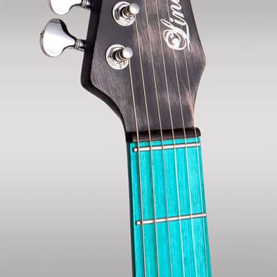 Lindo Saturn Pebble Electric Guitar and Premium Hardcase image 9