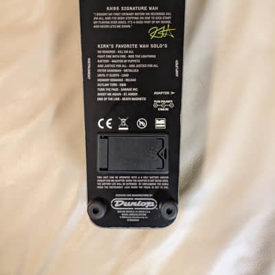 Dunlop KH95 Kirk Hammett Signature Cry Baby Wah 2010 - Present - Green image 2