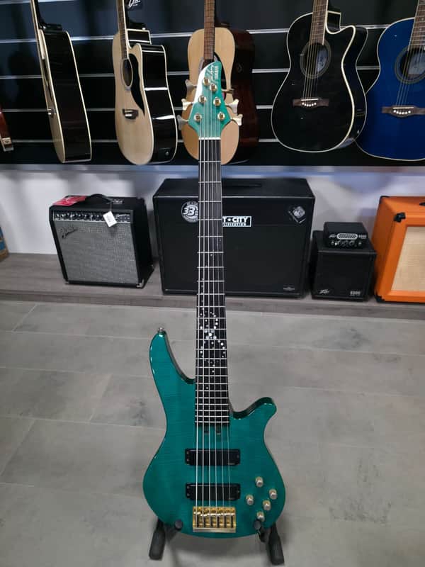YAMAHA RBX 6JM John Myung Signature Turquoise Basso Elettrico | Reverb