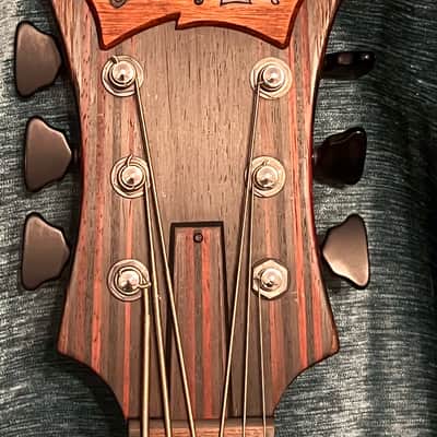 Carl Thompson Custom 6 String Fretless 2007 - Cocobolo image 4