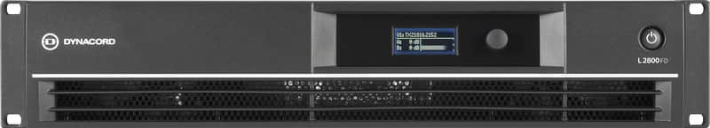 Dynacord L2800FD-US 2X1400W DSP Power Amplifier image 1