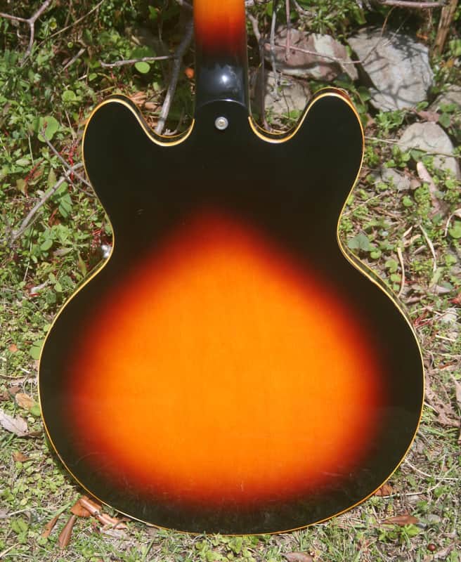 Greco SA-550 Vintage Semi-Hollowbody Guitar ES-335 1982 Sunburst