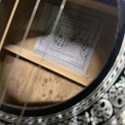 Esteban American Legacy Black silver cutaway  Limited Edition. 885/15000 image 5