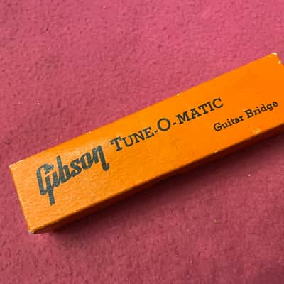 BOX vintage 1959-1960's Gibson nickel abr1 bridge BOX for es 335 Les Paul sg 175 firebird paf 1961 1965 super 400 L5 case candy image 4