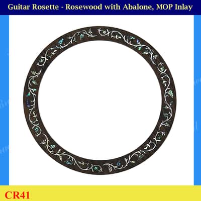 10pcs Acoustic Guitar Mop/ Abalone Inlay Rosette ( CR41 ) image 2