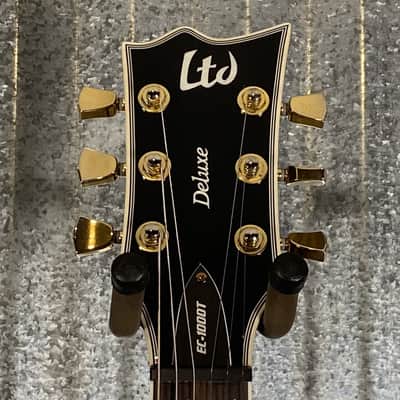 ESP LTD EC-1000T CMT Evertune Black Guitar EC1000TCTMETBLK #2223 Used image 3