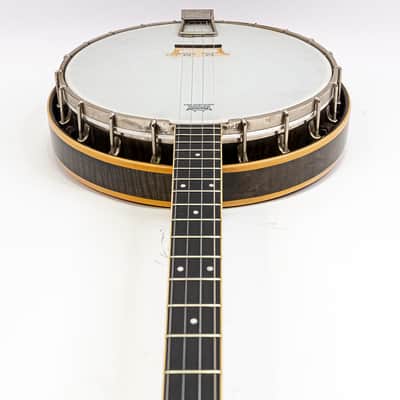 1926 Weymann Style 150-A Tenor Banjo with Resonator & Original Case image 11