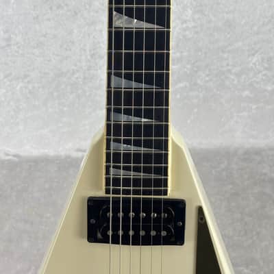 1983 USA Jackson Randy Rhoads Custom RR1 electric guitar in white #96 of first 100! image 6