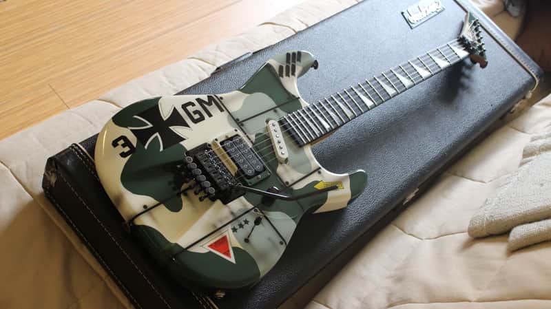 Jackson Custom Shop 1991 Painted by Dan Lawrence One of a Kind image 1