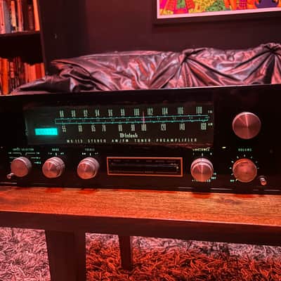 McIntosh MX113 Stereo Solid State Tuner 1971 - 1980 - Black image 3