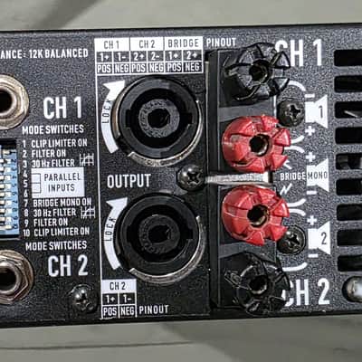 QSC PLX 2402 Stereo Power Amplifier 2400W Bridge Mono Mode. Super Clean! image 3