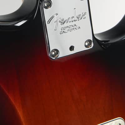 Fender LEFTY** American Standard Stratocaster 3 Tone Burst (2015) *Lace Pickups image 5