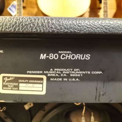 Fender M-80 Chorus Red Knob image 6