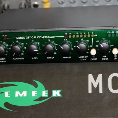JOEMEEK MC2 ステレオオプティカルコンプレッサー Joemeek MC2 Half-Rack Stereo Optical Compressor | Reverb