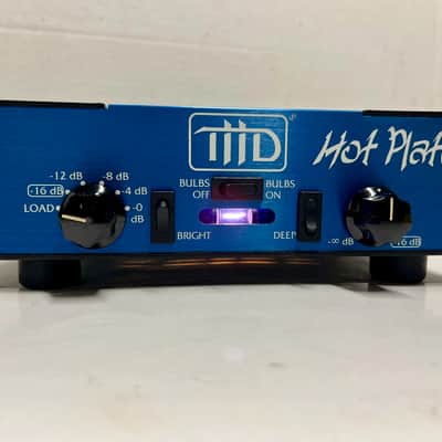 THD Hot Plate Power Reactive Attenuator 16 Ohm Blue Volume Control Load Box Amp Power Soak with Manual and Original Box image 2
