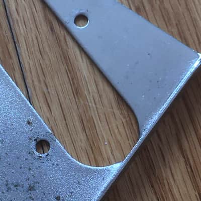 Vintage Fender 1970s Relic Tele Ashtray Bridge Plate Telecaster 6 Barrel Saddles image 7
