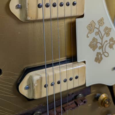 Gibson ES-295 1954 - Gold image 9
