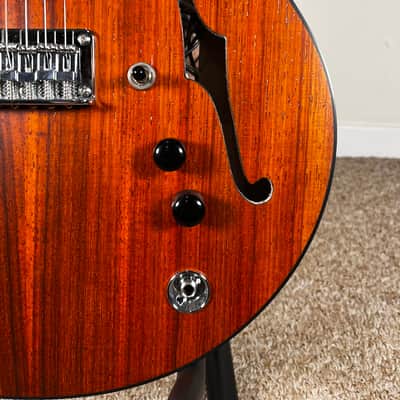 Catalyst Ember Semi-Hollow Electric Guitar - Padauk - Satin Nitro image 11