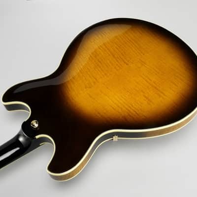 Ibanez JSM100-VT John Scofield Signature Hollow Body Guitar 6-String - Vintage Sunburst + Case MS100C image 11