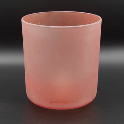 Crystal Tones 6" Pink Himalayan Salt Quartz Crystal Singing Bowl (A4+15) image 3