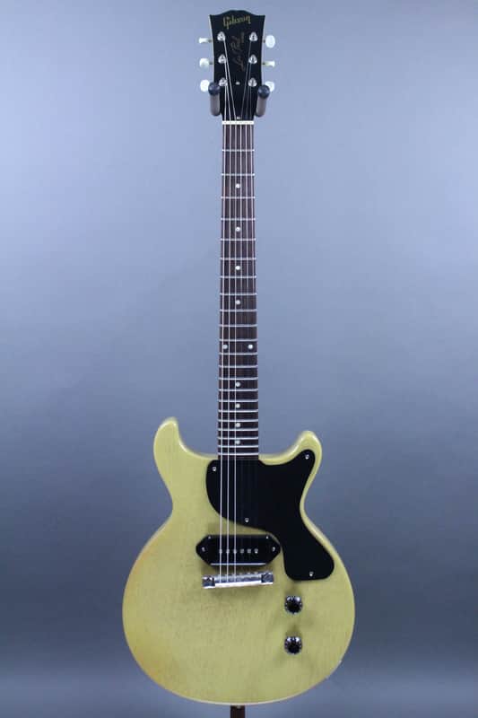 2007 Gibson Custom Les Paul Junior Double Cut TV Yellow image 1