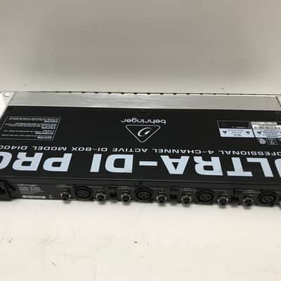 Behringer Ultra-DI Pro DI4000 4-Ch Active Direct Inject Box 2010s - Standard image 2