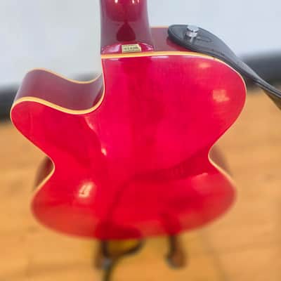 MEMORIAL DAY SALE: 15% OFF!!! Gretsch Historic Pre-Fender Gretsch G3150 Historic Series Streamliner Hollowbody — Peerless Korea — TV Jones Classic Plus & Magna'Tron — Hardshell Case Series Stream Liner Late 90s - early 2000s - Transparent Cherry image 11