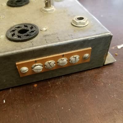 Heathkit W4-AM Tube Mono 5881 Power Amplifier Williamson 1955 - Hammered Grey Steel Paint image 4