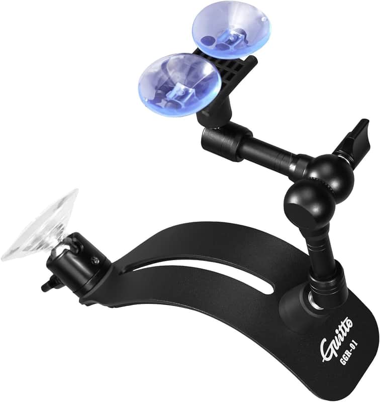 Guitar Balance Support - Classical Guitar Support Foot Stool, Ergonomic Design, Quick Adjustment (Lock) Angle, Suitable for Classical and Acoustic Guitars with Painted Material GGR-01 image 1