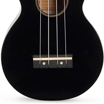 MAHALO MR1BK Rainbow Sopran Akustik-Ukulele inkl. Tasche black image 2