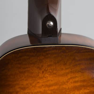 Kay  Kay Kraft Venetian Style B Arch Top Acoustic Guitar (1932), black chipboard case. image 14