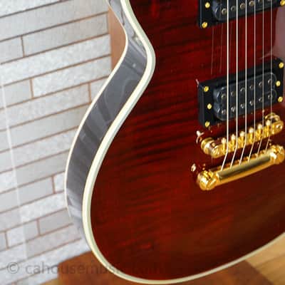 ESP LTD EC-1000T CTM Flamed Maple - See Thru Black Cherry image 9