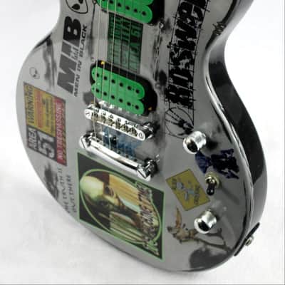 Custom Painted and Upgraded (Aged and Worn) Epiphone LP Special ll With Matching Headstock image 4
