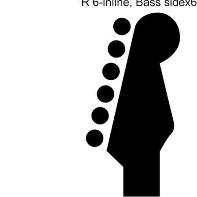 Pro 6-in-line 15:1 Ratio 2-Pin Full Sealed Machine Heads Tuners Tuning Pegs Keys with Hex Button for SQ Strat Tele Style Electric Guitar, Chrome image 3