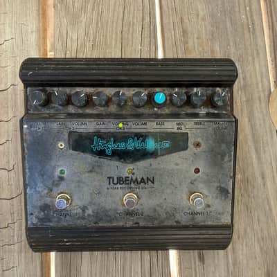 Hughes & Kettner Tubeman 3-Channel Guitar Recording Station - Silver electric guitar pedal image 1