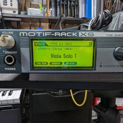 Yamaha Motif XS Rack Tone Generator 2000s - Gray image 2