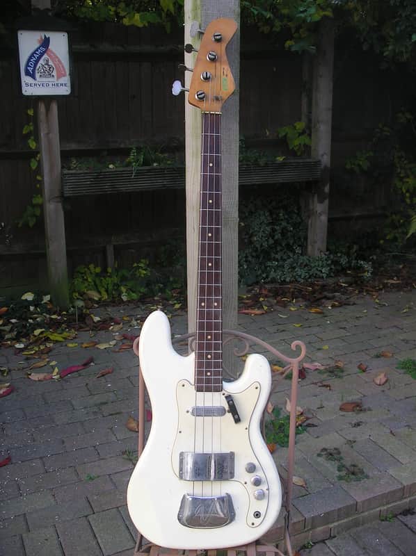 Vox Symphonic Bass 1962 White image 1