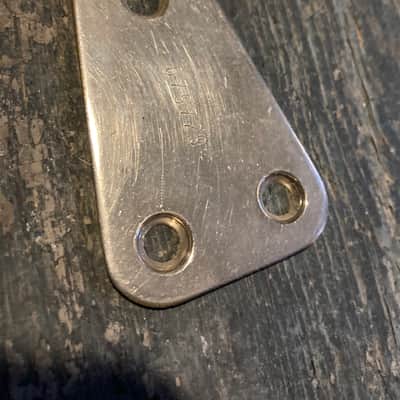 Hagstrom neck plate 67 - Ni image 1