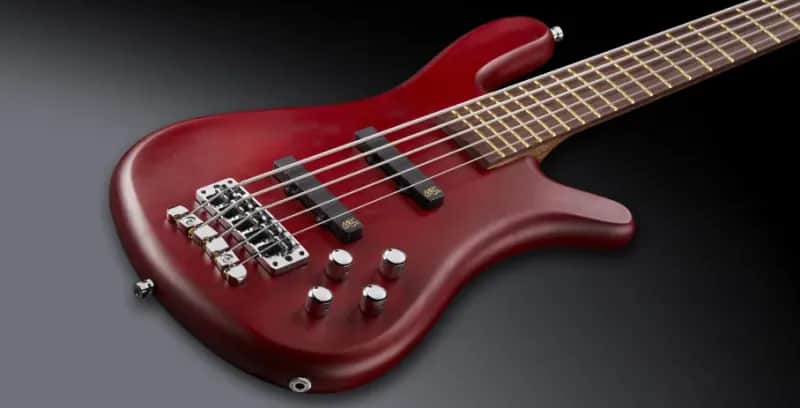 Warwick Pro Series Streamer LX | 5 String | Burgundy Red Transparent Satin image 1