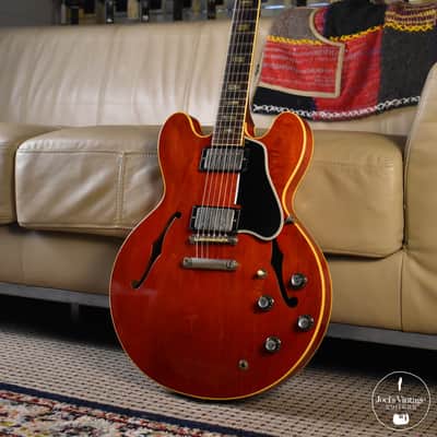 Gibson ES-335TDC 1963 Cherry Stoptail image 2