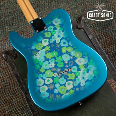 2015 Fender Classic '69 reissue Blue Flower Telecaster Made in Japan image 9