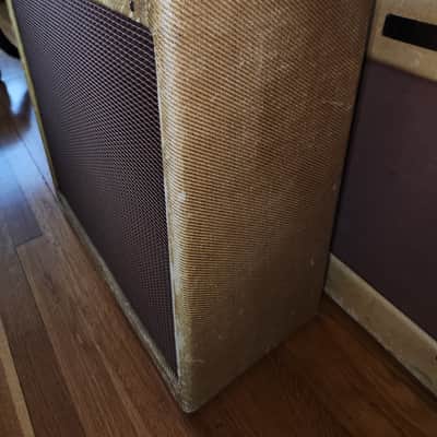 Fender Bassman 5E6 Narrow Panel 40-Watt 4x10" Guitar Combo 1955 - Tweed image 12