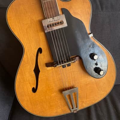 Hopf Hollow body Jazz + Hardcase 1959 imagen 2