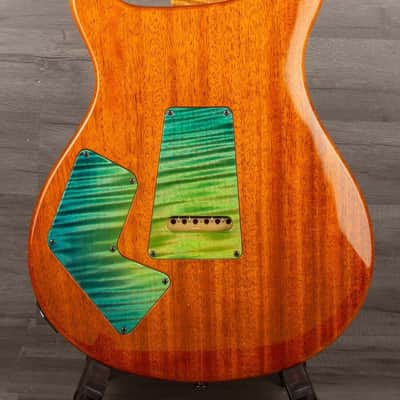 PRS Private Stock Modern Eagle V PS#10378 - Green Luminlay LTD - LAGUNA GLOW image 9