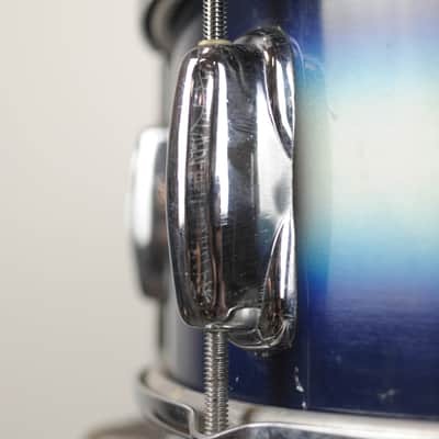 1960s Slingerland 5x14 Blue & Silver Duco Hollywood Ace Snare Drum image 10
